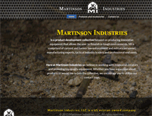 Tablet Screenshot of martinsonind.com